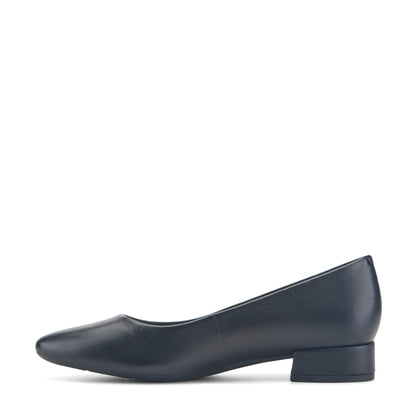 Caldise Leather Low Heel Dress Shoes