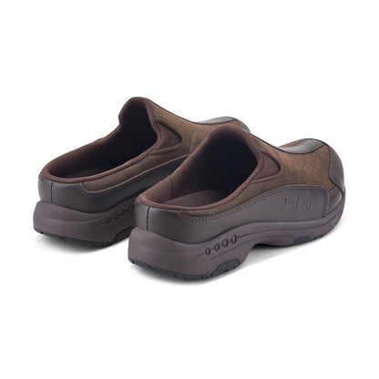 Traveltime Leather Clogs