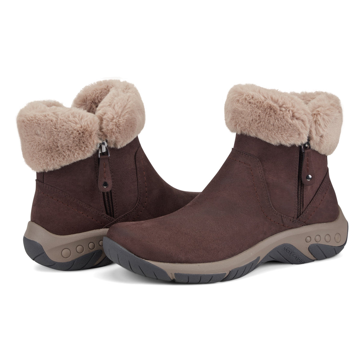 Wisteria Suede Cold Weather Booties