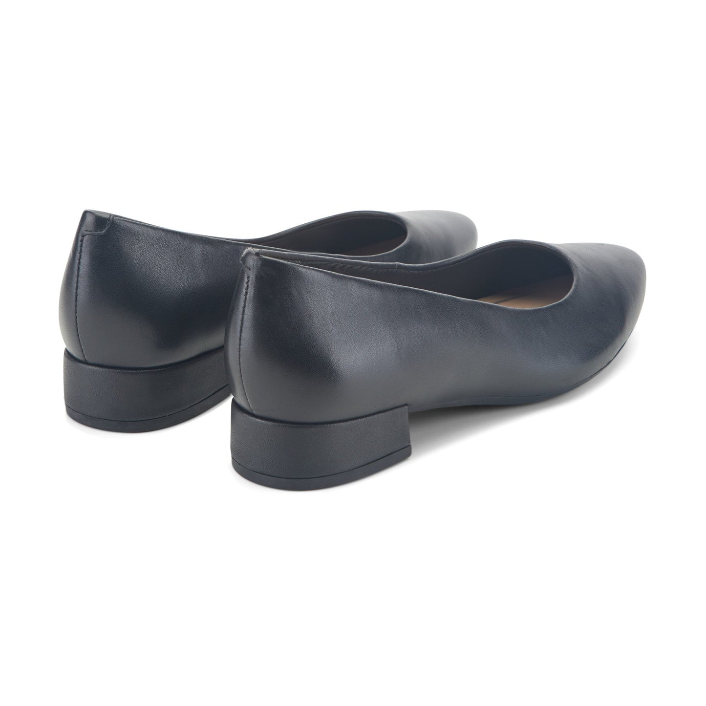 Caldise Leather Low Heel Dress Shoes