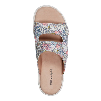 Red Slip On Sandals