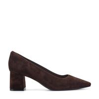 Dark Brown Suede