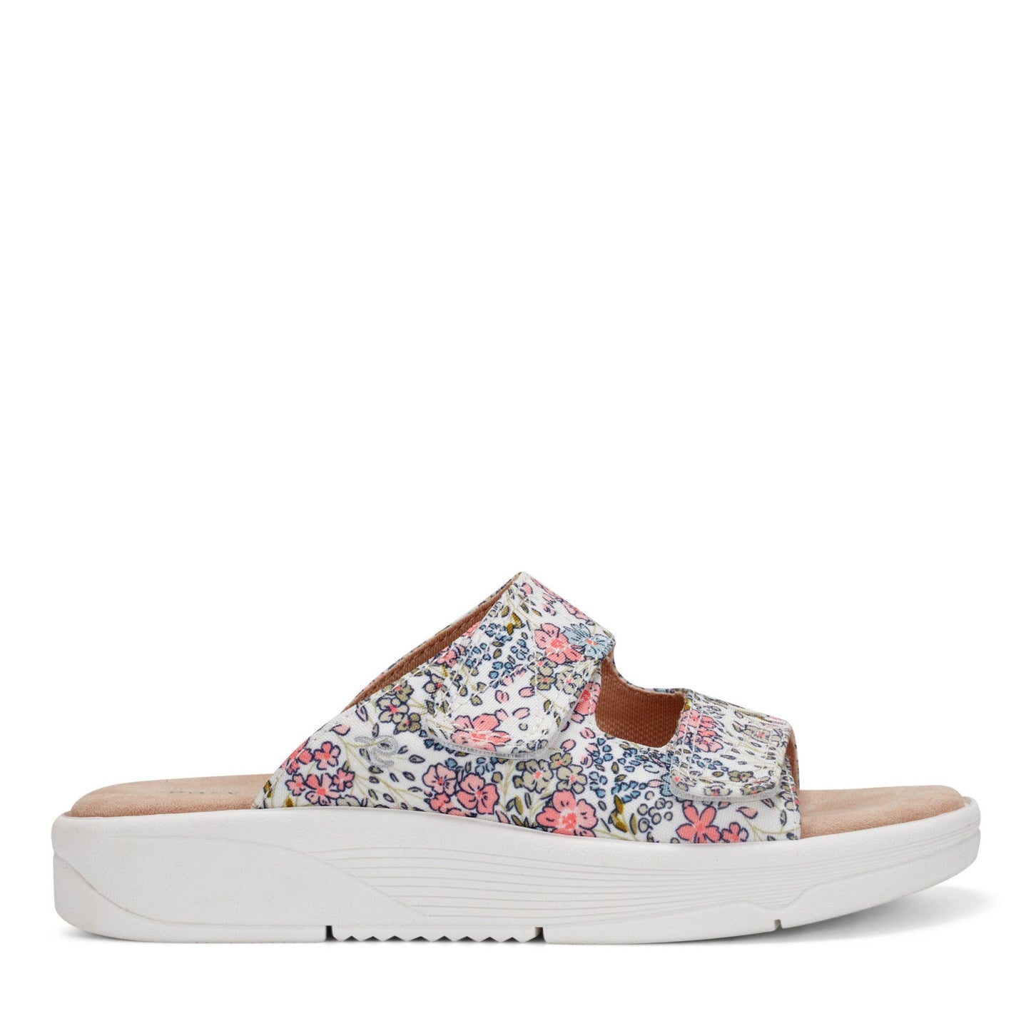 Red Slip On Sandals
