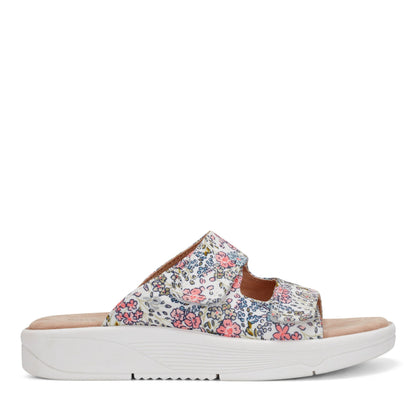 Red Slip On Sandals