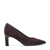 Dark Brown Suede