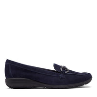 Navy Suede