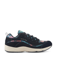 Black Suede/Floral