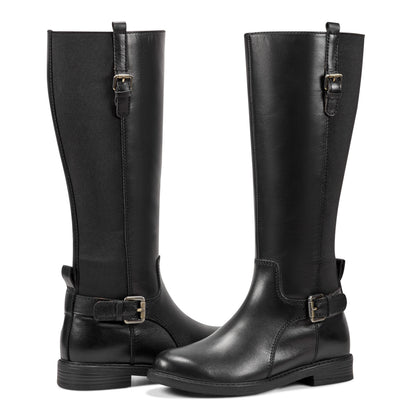 Jackie Tall Shaft Wide Calf Boots
