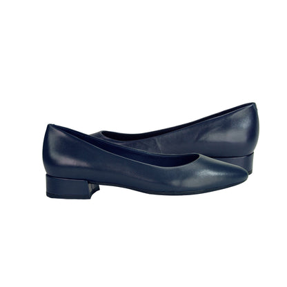 Caldise Leather Low Heel Dress Shoes
