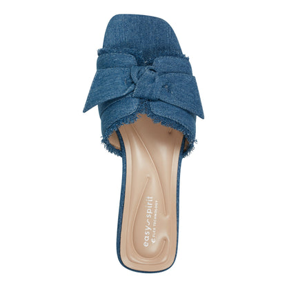 Girly Bow Slide Sandals
