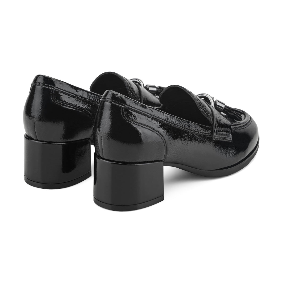 Irelyn Tassel Block Heel Loafers