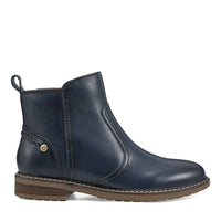 Navy Leather
