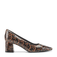 Leopard Print Patent Leather