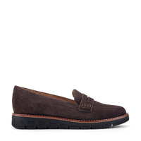 Dark Brown Suede