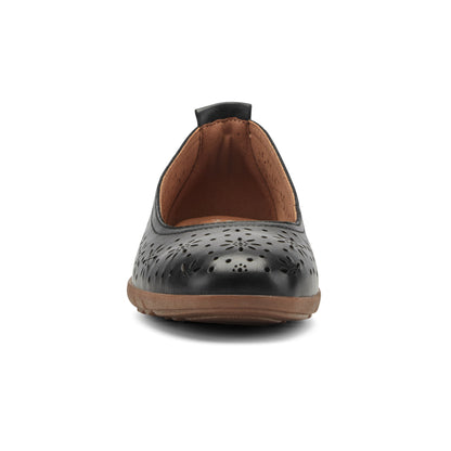 Araceli Leather Ballet Flats