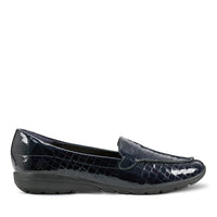 Navy Patent Leather Croco