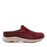 Red Velour Suede