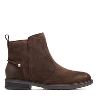 Dark Brown Suede