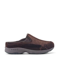 Embossed Brown Velvet