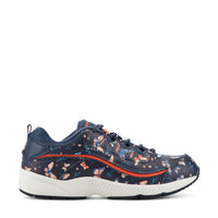 Navy Butterfly Print