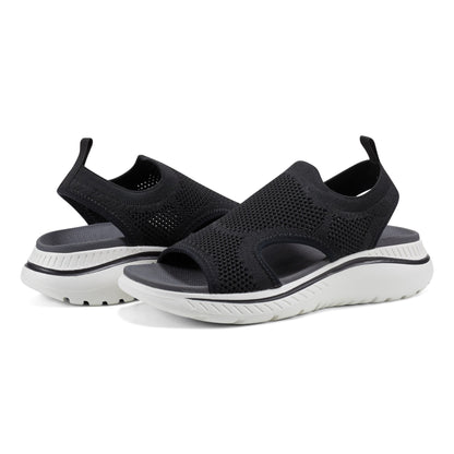 Alma Slip On Wedge Sandals