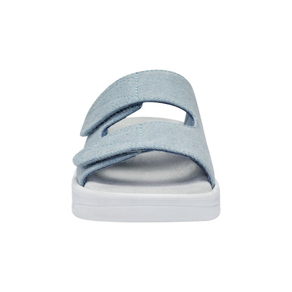 Red Slip On Sandals